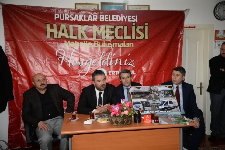 Başkan Çetin ’Mahalle Buluşmaları’na Katılmaya Devam Ediyor