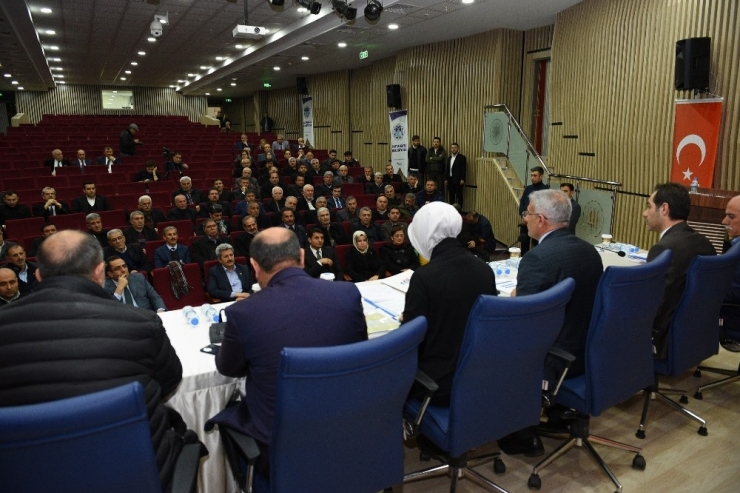 24 Ocak Depremi İstişare Toplantısı Düzenlendi
