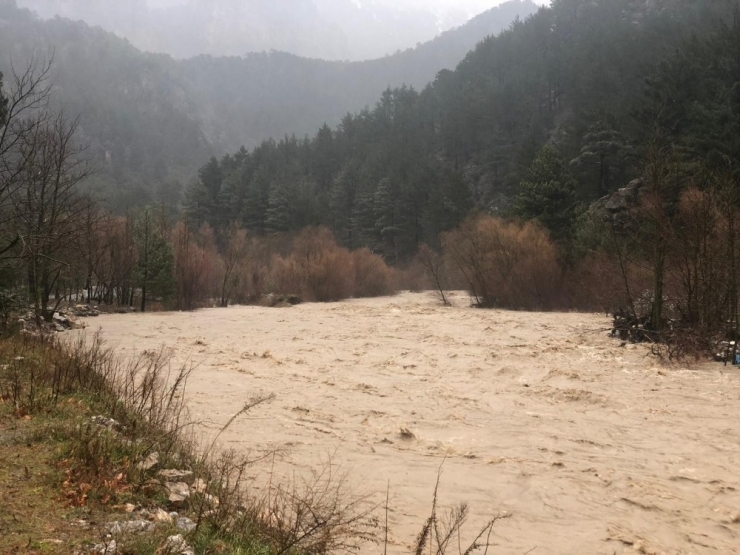 Adana’da Sel Köprü Yıktı
