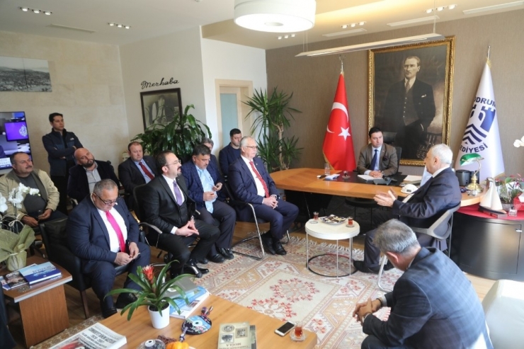 Palandöken: “Bodrum’da, Esnafla İşbirliği İçinde Çalışan Örnek Bir Belediye Başkanı Var"