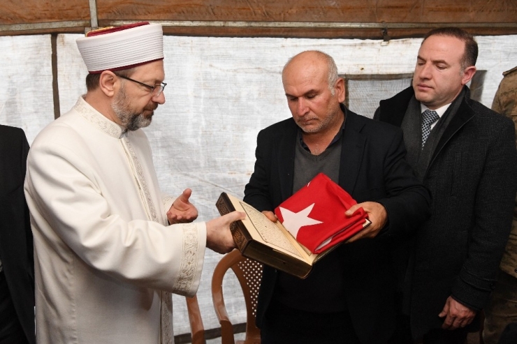 Erbaş: "Milletimiz Kardeşlerini Kurtarma Noktasında Ulu Ve Yüce Bir Ruha Sahip"