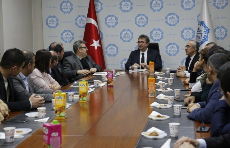 Diski Genel Müdür Vekili Dr. Helvacı Kurum Personeli İle Bir Araya Geldi