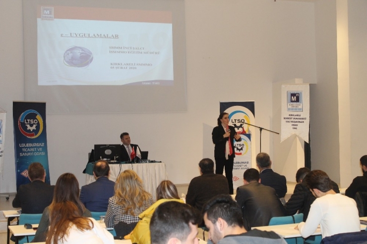 Lüleburgaz’da E-dönüşüm Eğitimi Düzenlendi