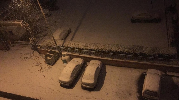 Kırklareli’de Kar Yağışı