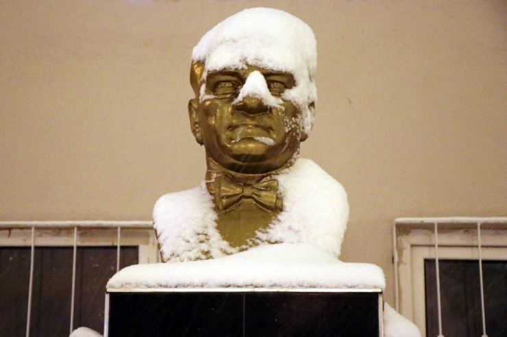 Nevşehir’den Muhteşem Kar Görüntüleri