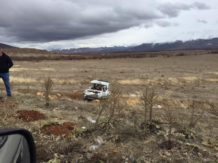 Doğanşehir’de Trafik Kazası 3 Yaralı