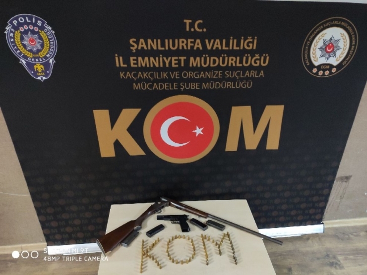 Şanlıurfa’da Silah Kaçakçılarına Operasyon