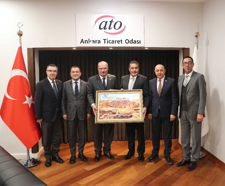 Ato Başkanı Baran: “İçinde Ticaretin Olduğu Her Alanda Varız”