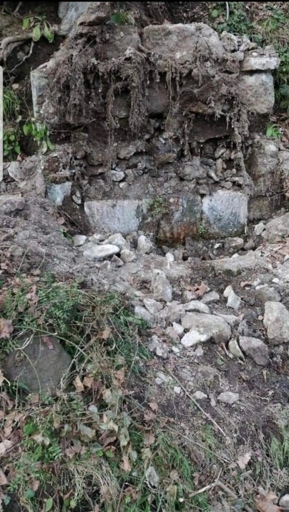 Trabzon’da 150 Yıllık Tarihi Çeşmenin Taşları Çalındı