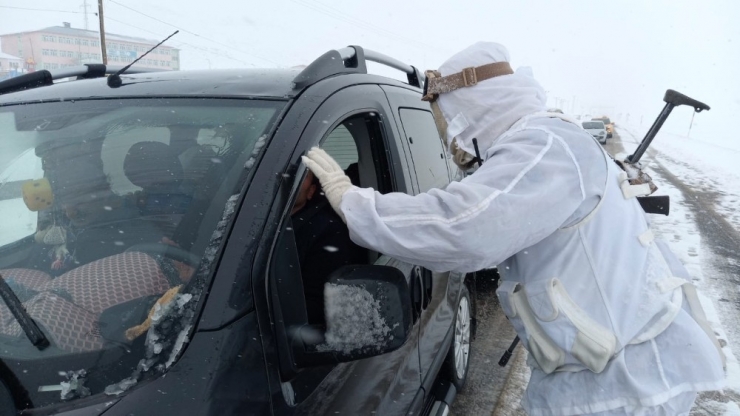 Çığ Bölgesine Geçişlere İzin Verilmiyor