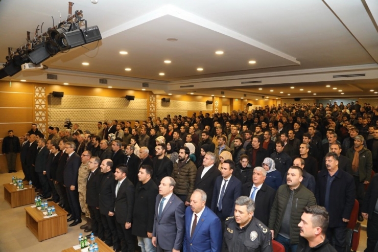 Bingöl’de “Şühedaya Vefa” Programı