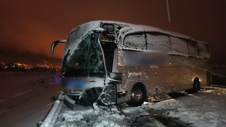 Tem’de Zincirleme Kaza: 1 Yaralı