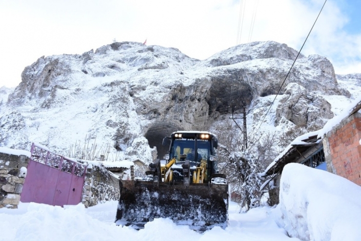 İnönü Belediyesi’nden Kar Seferberliği