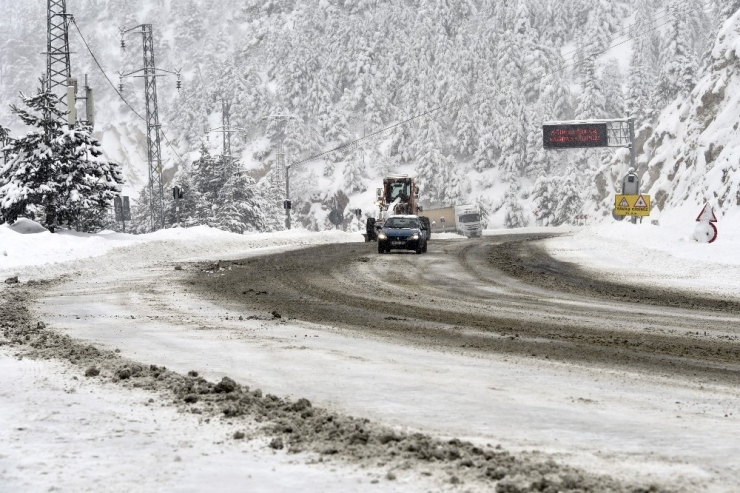 Gümüşhane’de Kar Yağışı