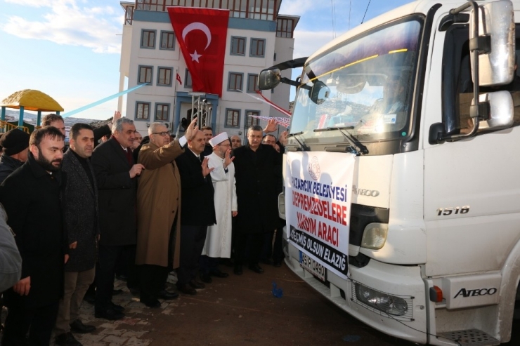 Elazığ İçin Toplanan Yardımlar Yola Çıktı
