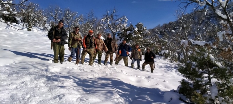 Karaman’da Yaban Domuzlarına Karşı Sürek Avı