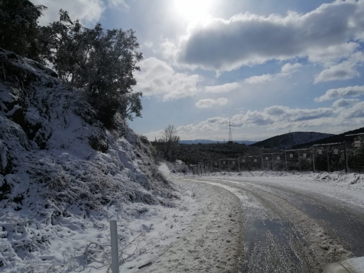 Güney Marmara Beyaz Bir Güne Uyandı