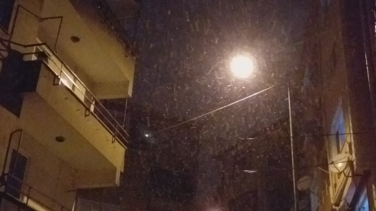 Tekirdağ’da Yoğun Kar Yağışı