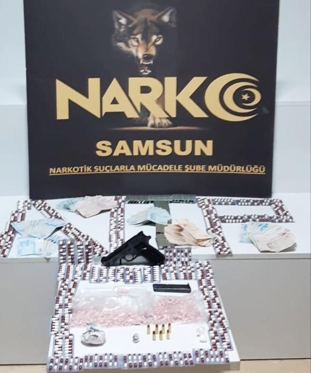Kokain, Hap Ve Esrarla Yakalanan 3 Şahıs Gözaltında