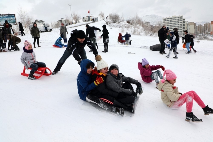 Beleştepe’de Kızak Keyfi