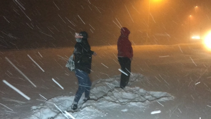 Bolu Dağı’nda Sürücüler Karın Tadını Doyasıya Çıkarttı