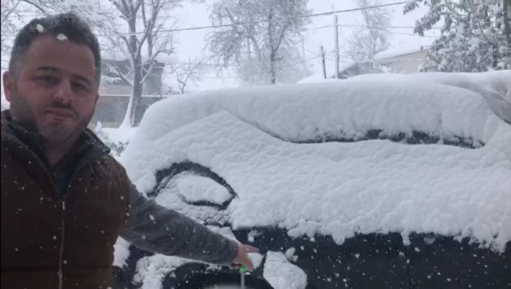 Yoğun Kar Yağışı Rize’yi Etkisi Altına Aldı