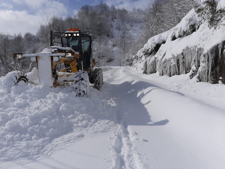 Ordu’da Yoğun Kar Mesaisi