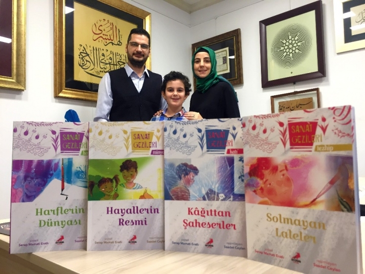 Çocuklarına Geleneksel Sanatı Sevdirmek İçin Kitap Yazdı