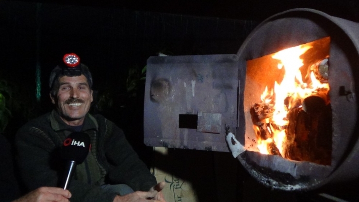 Antalya’da Eksi 2’yi Gören Üretici Seralarda Don Nöbetine Başladı