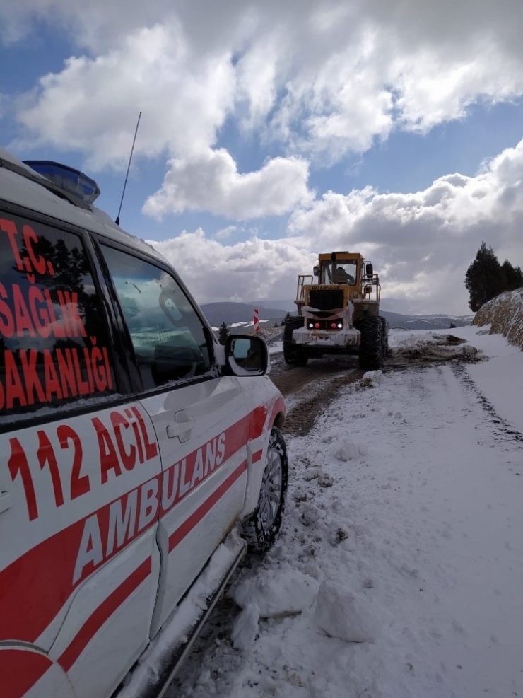 Karda Mahsur Kalan Diyaliz Hastası İçin Seferberlik