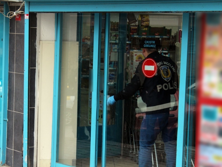 Gaziosmanpaşa’da Market Soygunu