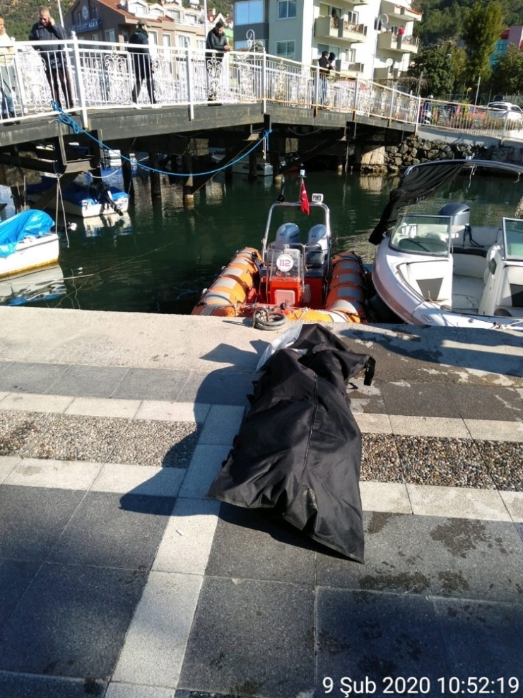 Marmaris’te Kimliği Belirsiz Erkek Cesedi Bulundu