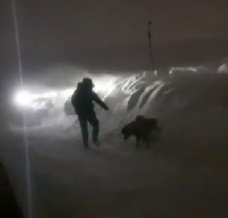 Sivas’ta İki Farklı Kar Manzarası