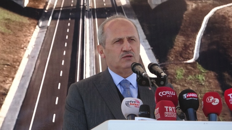 Tbmm Başkanı Şentop Ve Bakan Turhan Tekirdağ’da Yol Açılışına Katıldı