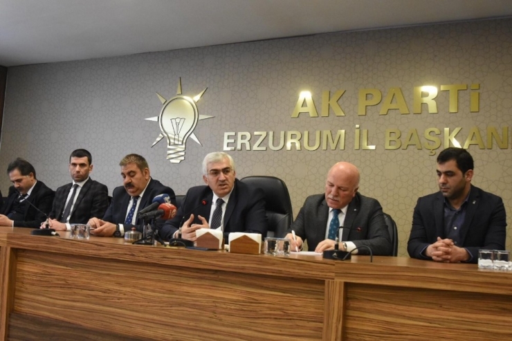 Ak Parti Erzurum’da Teşkilat İçin Seçim Startı Verdi