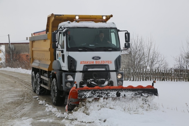 Atakum’da Kar Mücadelesi