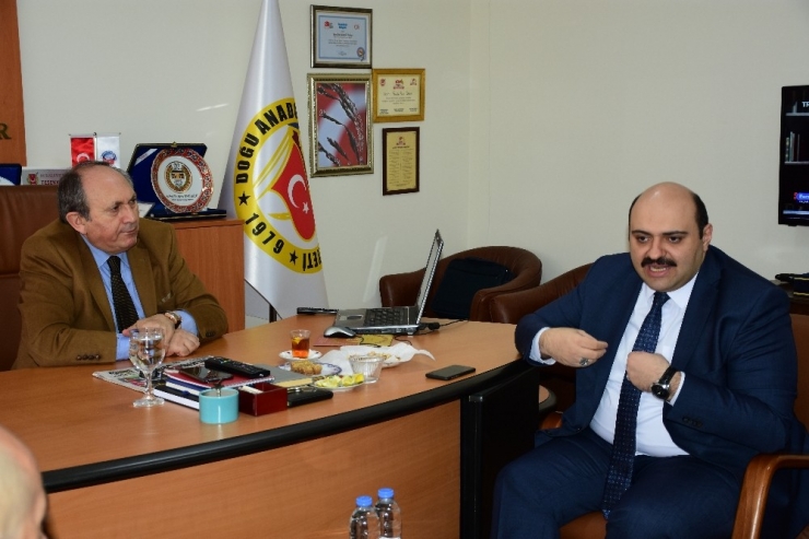 Başkan Orhan’dan Dagc’ye Ziyaret