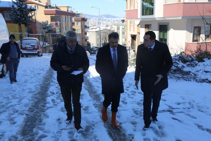 Atakum’da Kar Mücadelesi