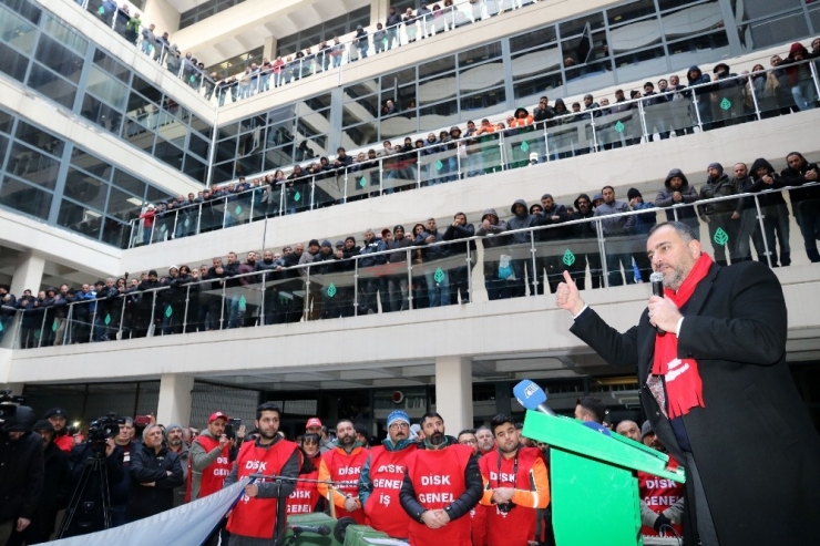 Çankaya Belediye Başkanı Taşdelen Çalışma Arkadaşlarıyla Buluştu