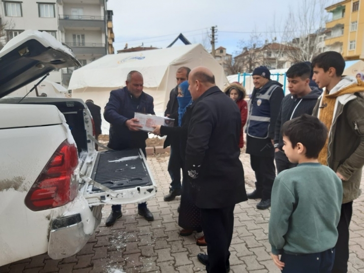 Genel Başkan Er’den Deprem Bölgesine Yardım Eli