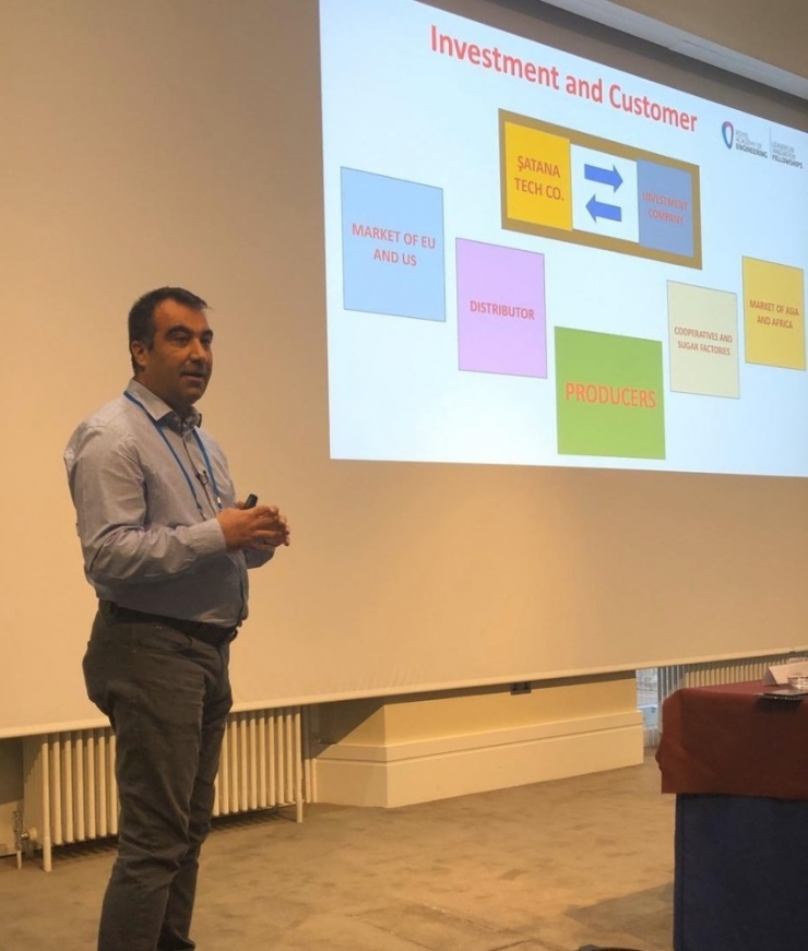 Erü Dr. Öğr. Üyesi Aziz Şatana’ya İngiliz Kraliyet Mühendislik Akademisi Ve Newton Fonu’ndan Ödül