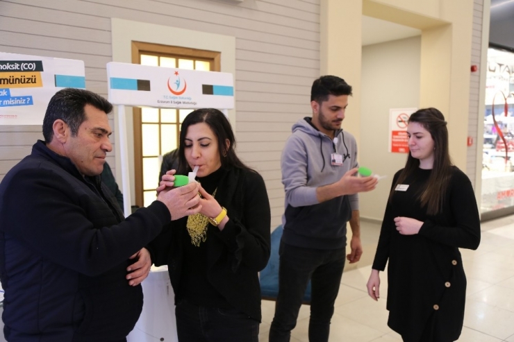 9 Şubat Dünya Sigara Bırakma Günü’nde Sigaranın Zararlarına Dikkat Çektiler