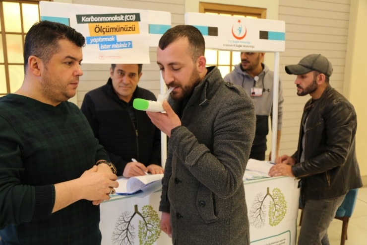 9 Şubat Dünya Sigara Bırakma Günü’nde Sigaranın Zararlarına Dikkat Çektiler