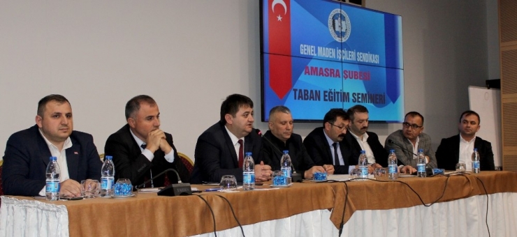 Gmis Amasra Şube Taban Eğitim Semineri Yapıldı