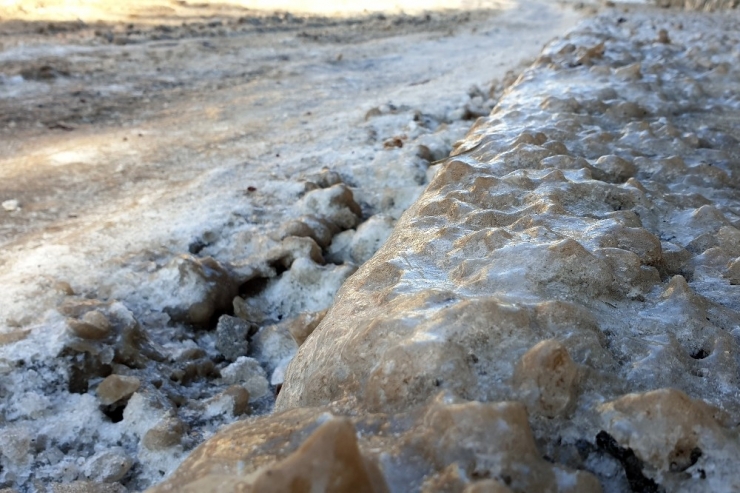 Gümüşhane Yılın En Soğuk Gecesini Yaşadı