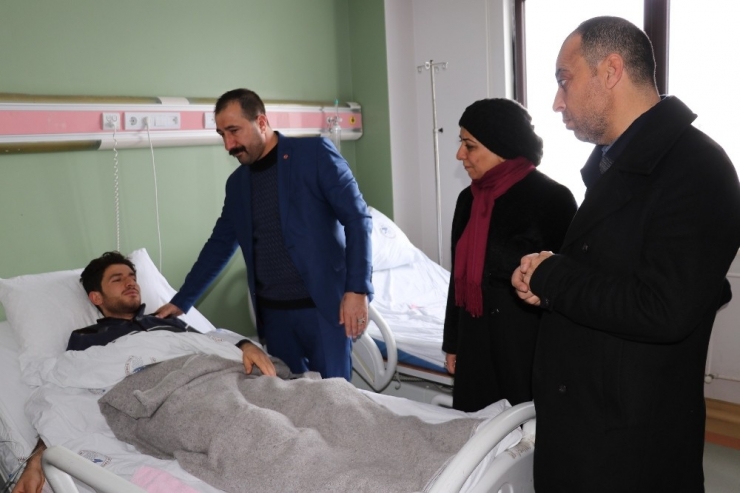 Federasyon Genel Başkanı Kahraman’dan Çığ Faciasında Yaralananlara Ziyaret