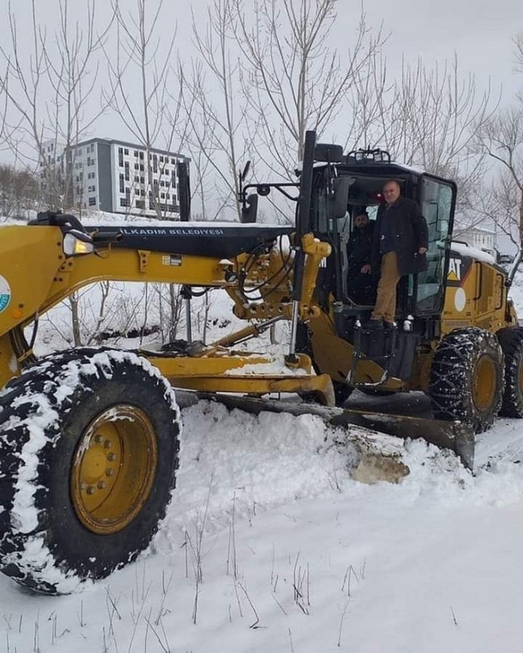 İlkadım’da Karla Mücadele