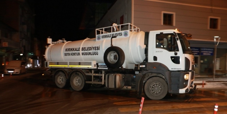 Kırıkkale’de Buzlanmaya Karşı Solisyon Ve Tuz