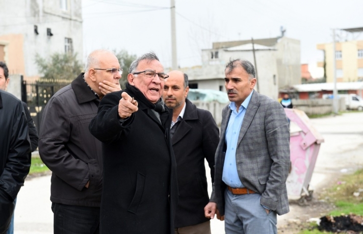 Başkan Akay’dan 5 Mahallede "Hizmet" Denetimi