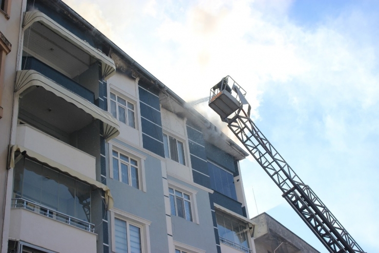 Çarşamba’da Yangın